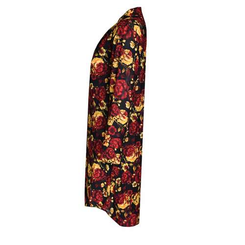 مانتو زنانه طرح گل کد 001