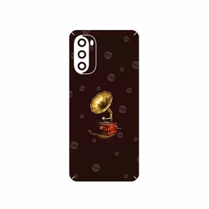 MAHOOT Gramophone Nostalgia Cover Sticker for Motorola Moto G52