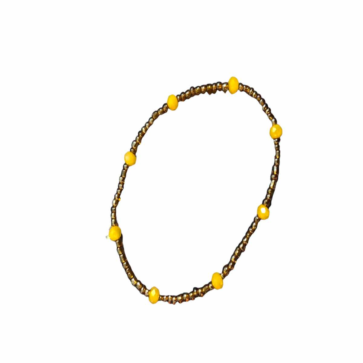 دستبند دخترانه مدل منجوق ملیله ای کد 56767