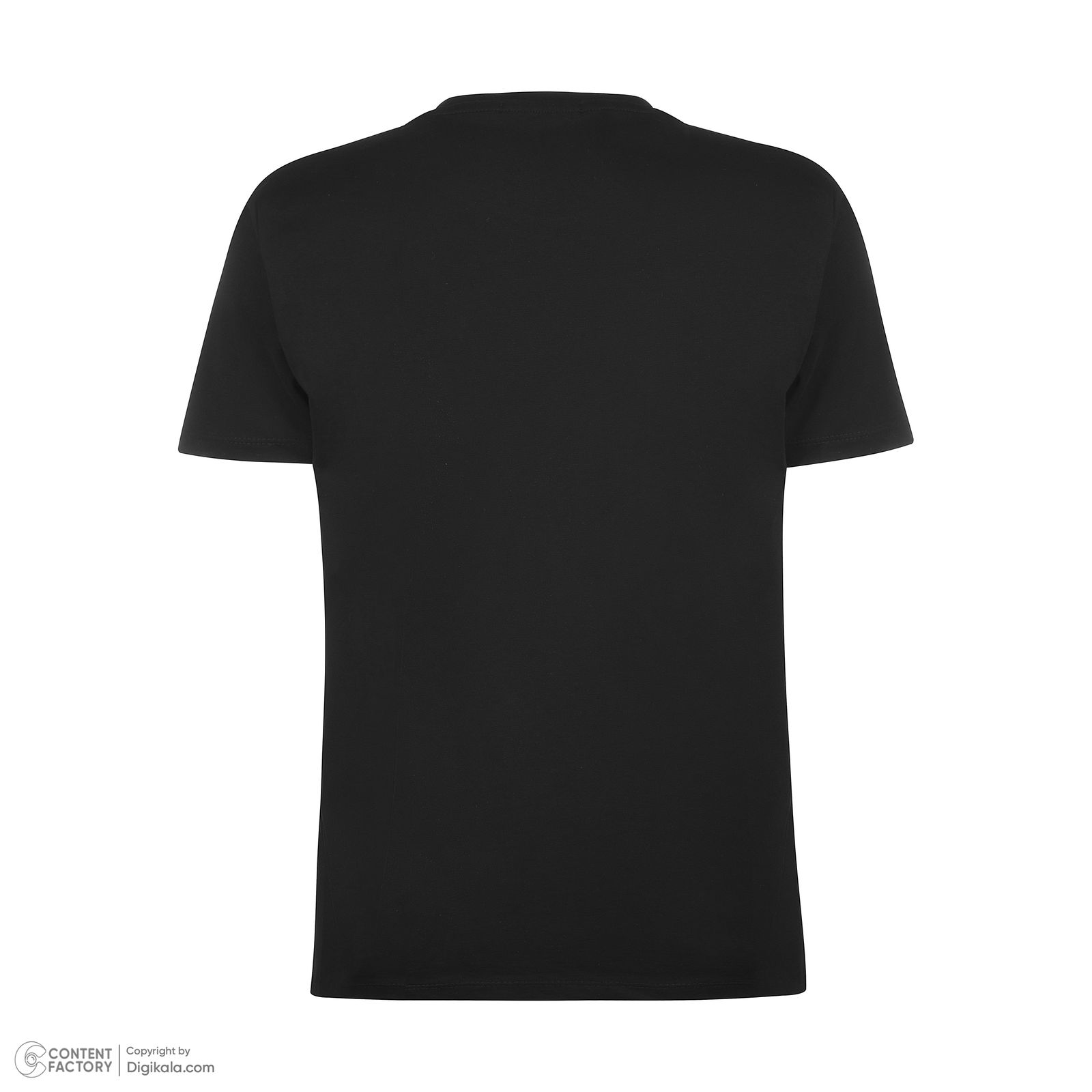 تی شرت آستین کوتاه مردانه باینت مدل 766-1 رنگ مشکی -  - 5
