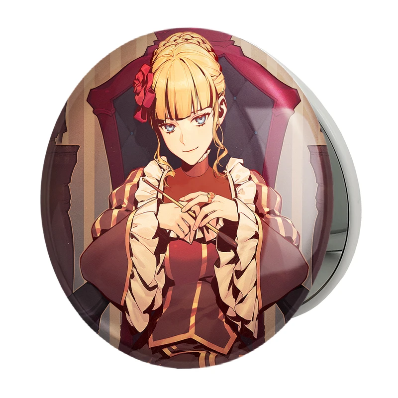 آینه جیبی خندالو طرح بازی اومینکو (Umineko) مدل تاشو کد 34567