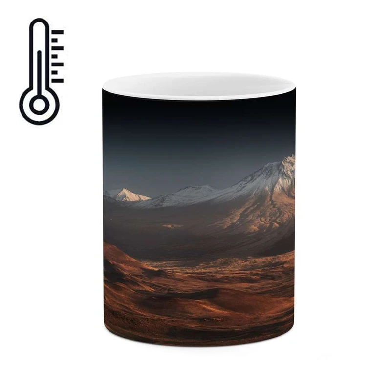 ماگ حرارتی کاکتی مدل منظره کد mgh16344