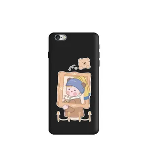 کاور طرح دخترانه هنری کد m4271 مناسب برای گوشی موبایل اپل iphone 7 / 8