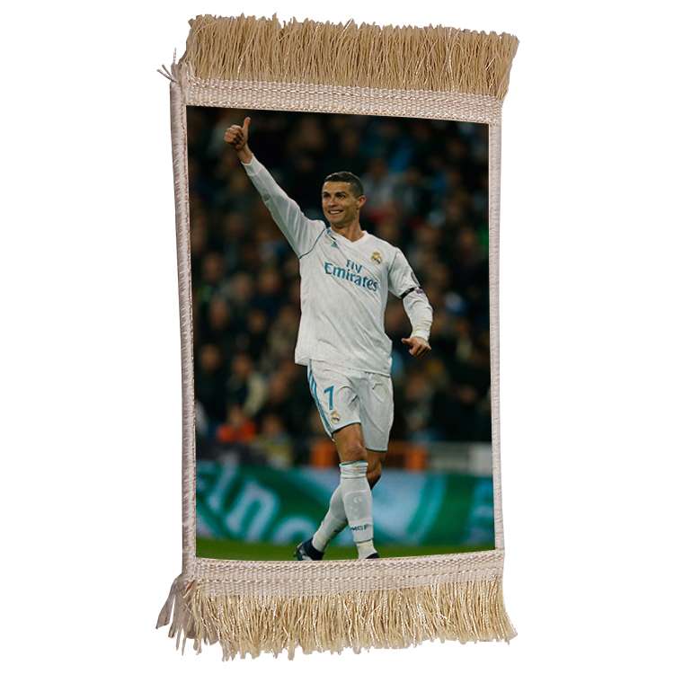 فرش ماشینی دیوارکوب مدل رونالدو کد 504