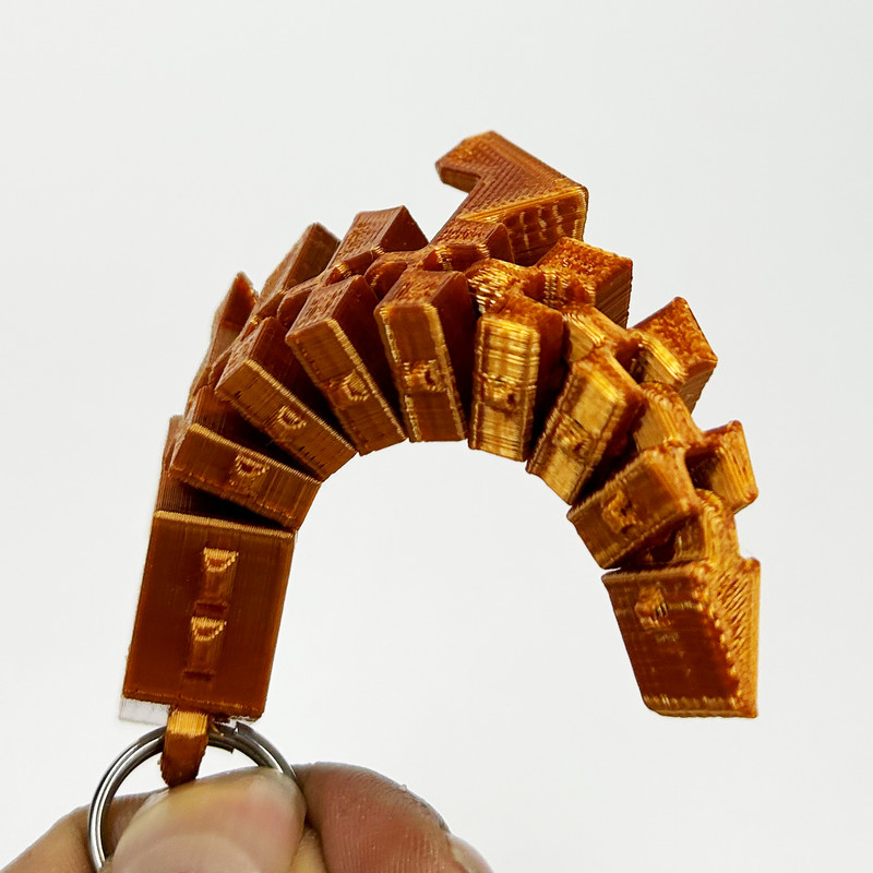 جاکلیدی مدل دایناسور تی‌رکس انعطاف‌پذیر کد F03