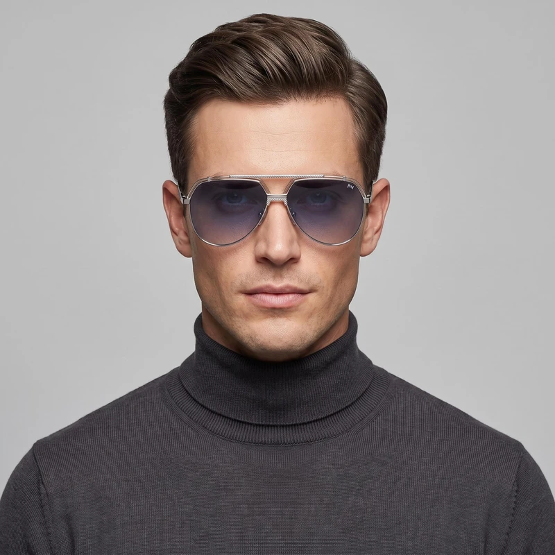عینک آفتابی خلبانی (Aviator) مردانه آلبرت وگ مدل JS8554C05-P266