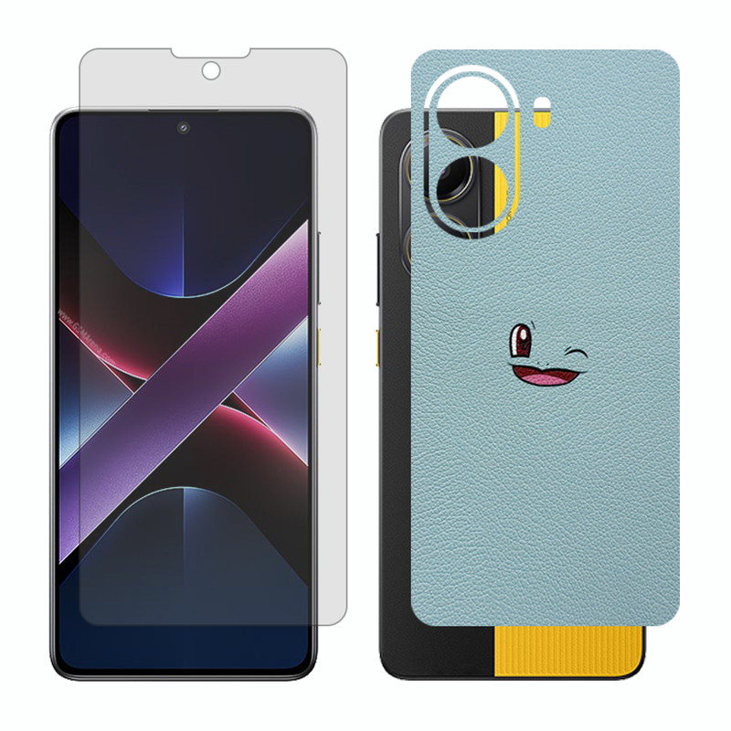 محافظ صفحه نمایش شفاف گلس مدل Together مناسب برای گوشی موبایل شیائومی Poco X7 Pro به همراه برچسب پوششی