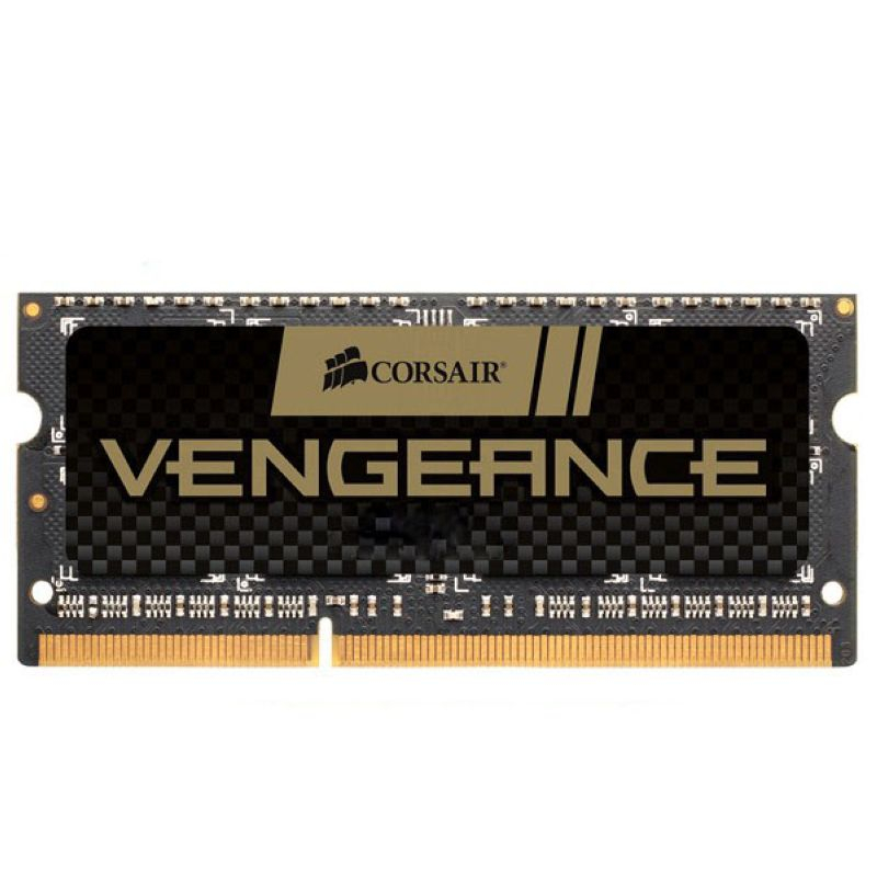 رم لپ تاپ DDR3 دو کاناله 1600 مگاهرتز CL10 کورسیر مدل  PC3-VENGEANCE  ظرفیت 8 گیگابایت