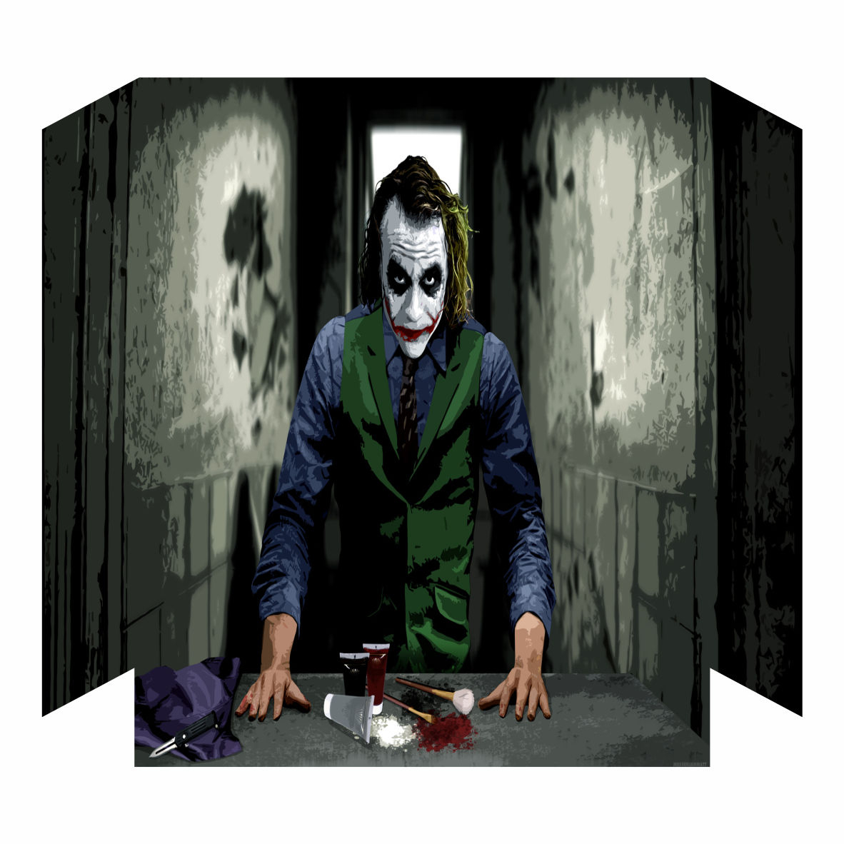 برچسب پلی استیشن ۴ مدل Joker