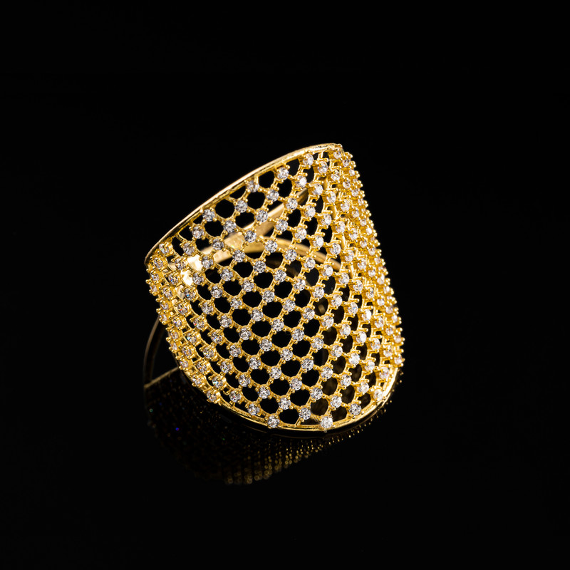 انگشتر طلا 18 عیار زنانه جواهری سون مدل 2721 انگشتر طلا 18 عیار زنانه جواهری سون مدل 2721