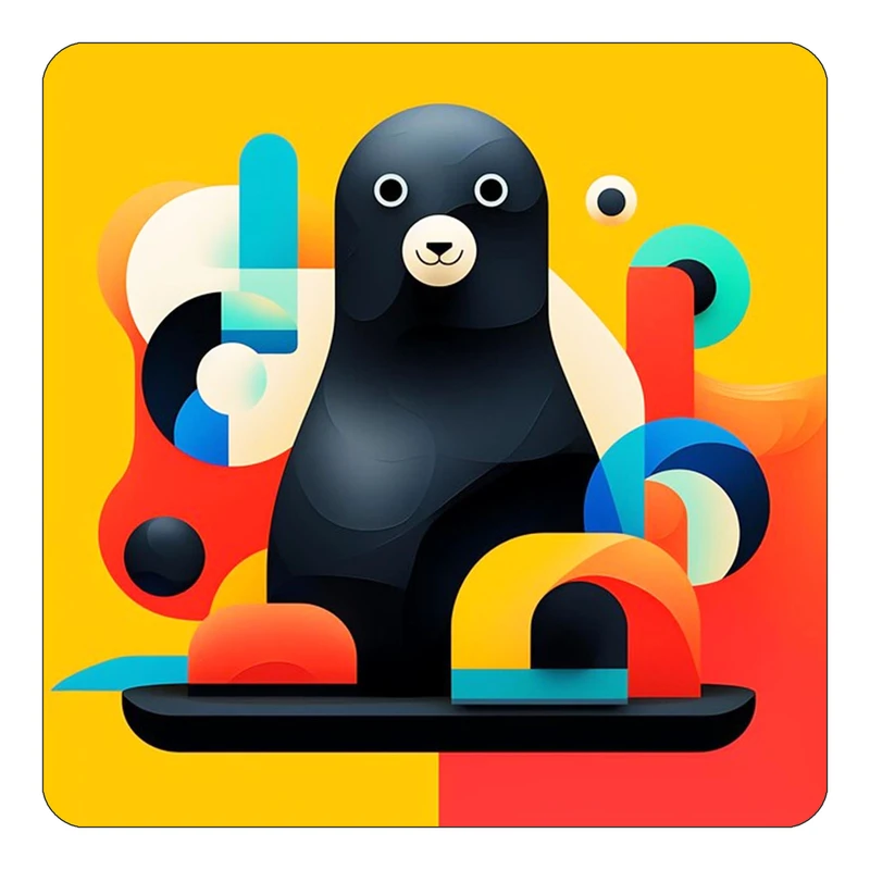 مگنت کاکتی طرح حیوانات رنگی مدل mp25357