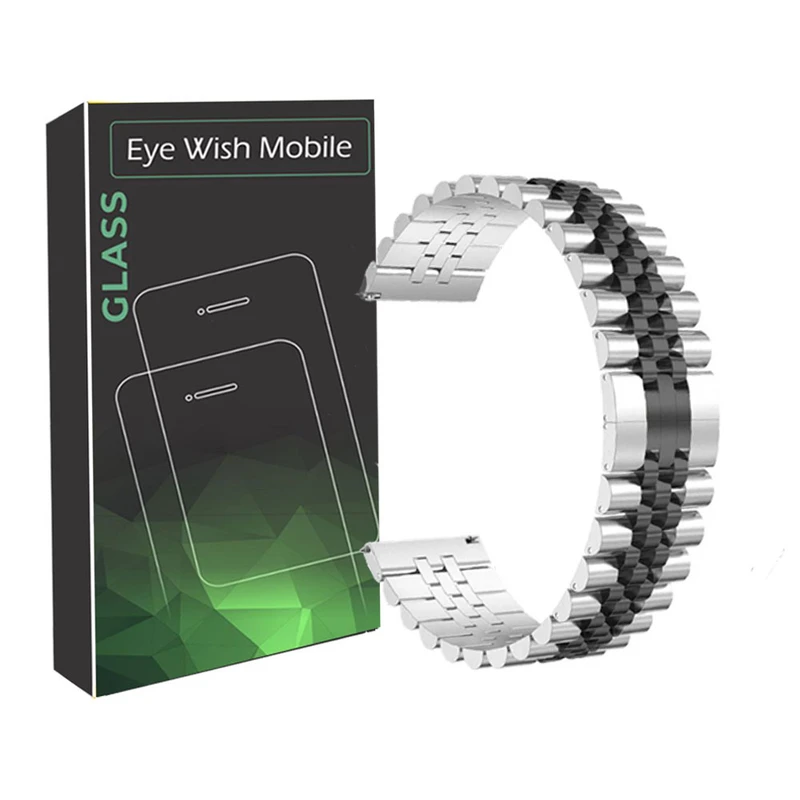 بند آی ویش مدل 5Bead dual color مناسب برای ساعت هوشمند هایلو RS4 / RS4 Plus