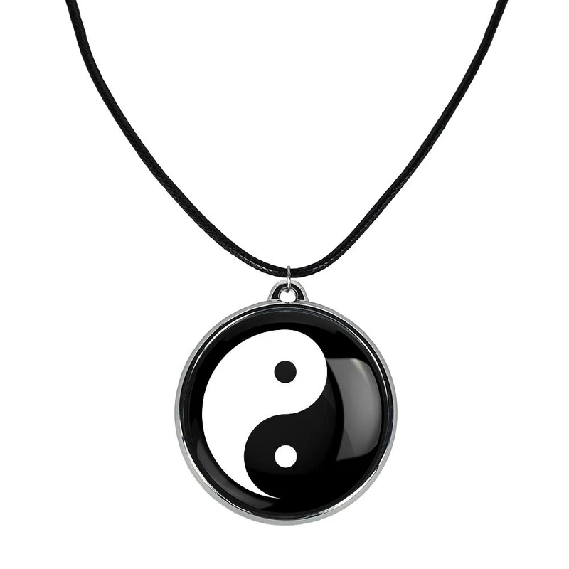 گردنبند خندالو مدل یین و یانگ کد 2768727688