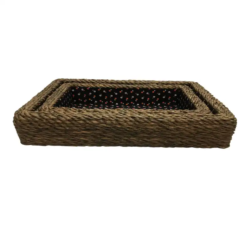 سبد حصیری مدل BR AL22 مجموعه 2 عددی