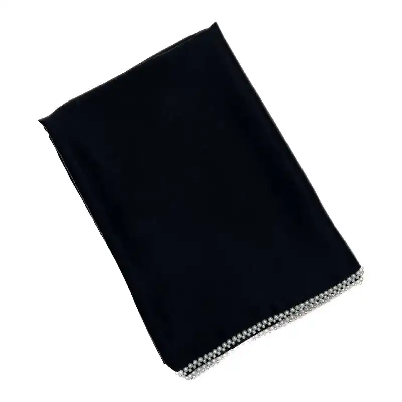 شال زنانه مدل دور مرواریدی