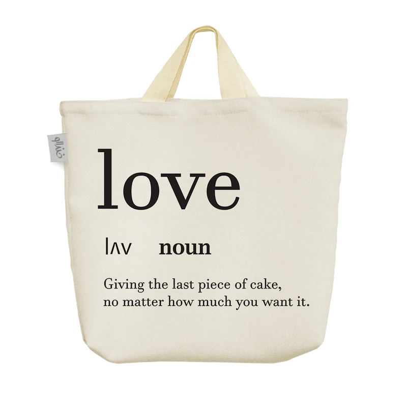 ساک خرید خندالو مدل عشق Love کد 3036