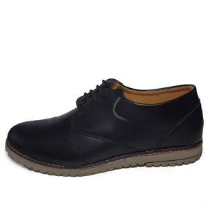 کفش مردانه مدل مجلسی چرم ارای مشهد رنگ مشکی