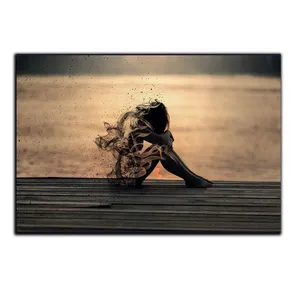 تابلو شاسی بکلیت طرح رنج و تنهایی مدل SH-S5173