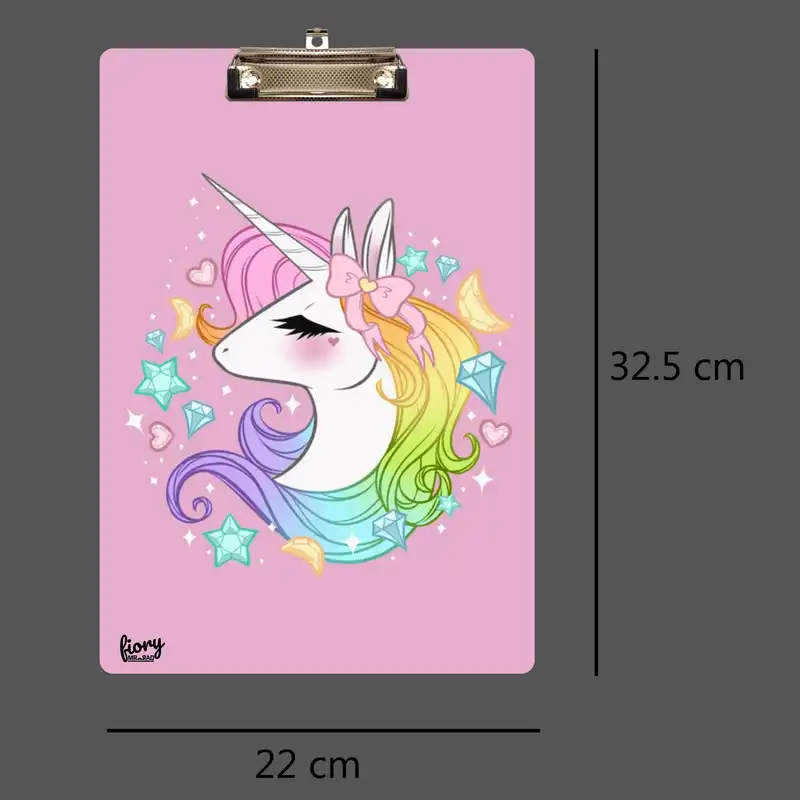 تخته شاسی مستر راد مدل اسب تک شاخ sparkel کد fiory 2387 سایز A4