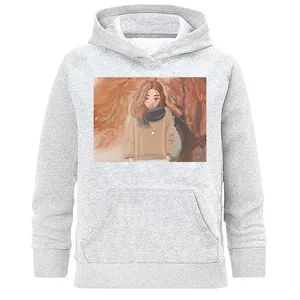 هودی زنانه طرح دخترانه پاییز مدل H565