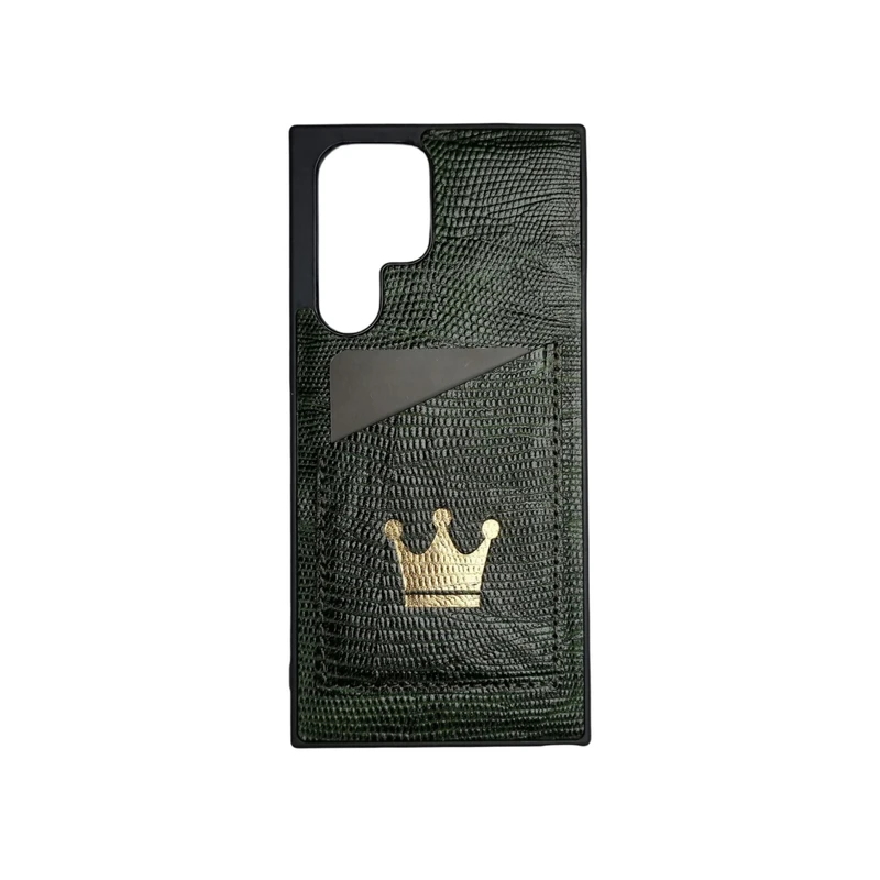 کاور مدل چرم طبیعی لیزارد مناسب برای گوشی موبایل سامسونگ Galaxy S23 Ultra 