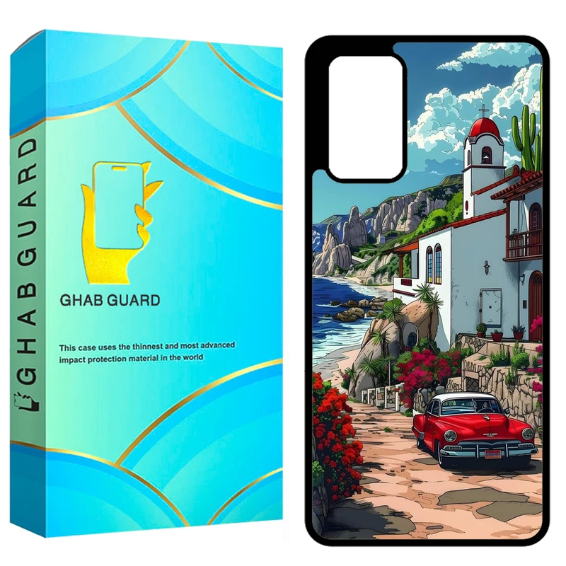 کاور قاب گارد طرح ماشین مدل GCHPA72 مناسب برای گوشی موبایل سامسونگ Galaxy A72 4G