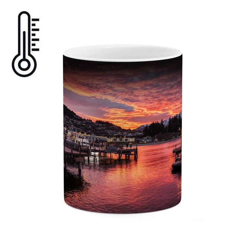 ماگ حرارتی کاکتی مدل منظره کد mgh15245