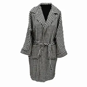 پالتو زنانه مدل پید دوپل کد AMT70