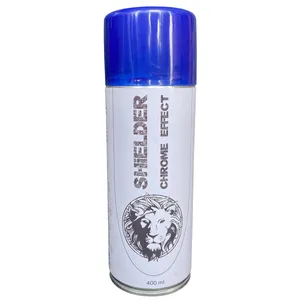اسپری رنگ کروم شیلدر مدل steel حجم 400 میلی لیتر 