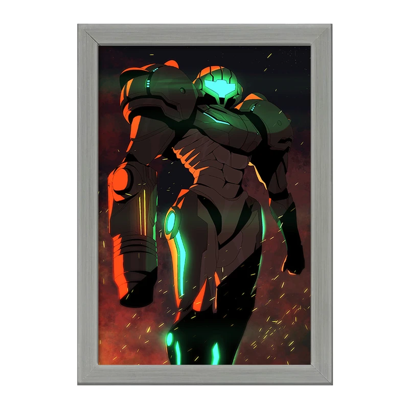 تابلو خندالو طرح بازی متروید (Metroid) کد 35688