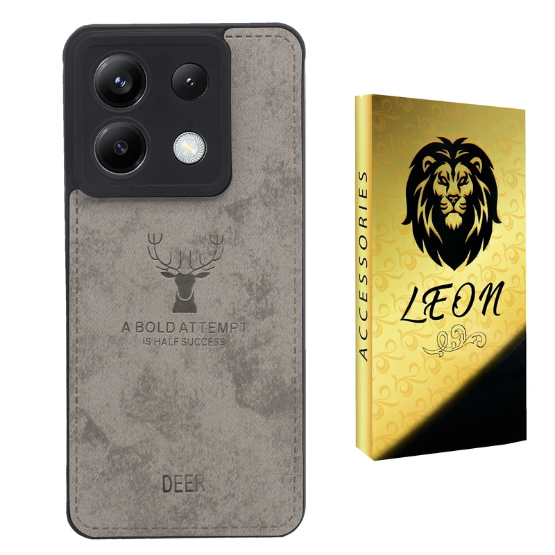 کاور لئون مدل Cervo Oro مناسب برای گوشی موبایل شیائومی Poco X6