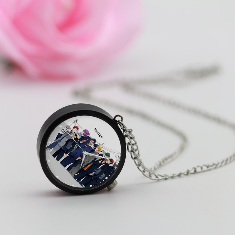 ساعت گردنبندی عقربه ای ناکسیگو مدل Kuroko no Basket کد NF13509 ساعت گردنبندی عقربه ای ناکسیگو مدل Kuroko no Basket کد NF13509