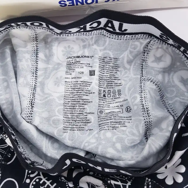 شورت پسرانه جک اند جونز مدل SugarSkull12189220 مجموعه 3 عددی