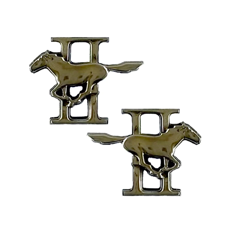 آرم خودرو مدل اسب کد 1523 مجموعه 2 عددی