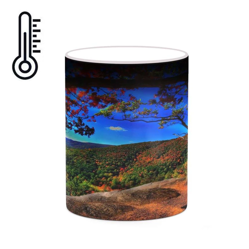 ماگ حرارتی کاکتی مدل منظره کد mgh18223