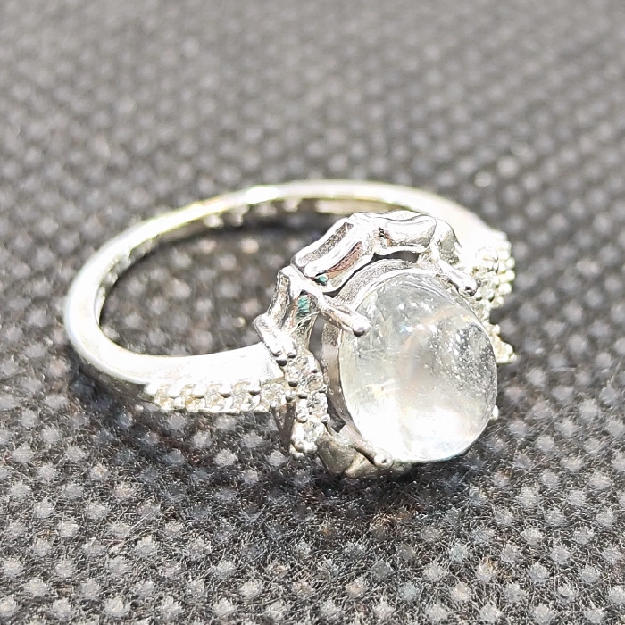 انگشتر نقره زنانه مدل سنگ در نجف کد 394