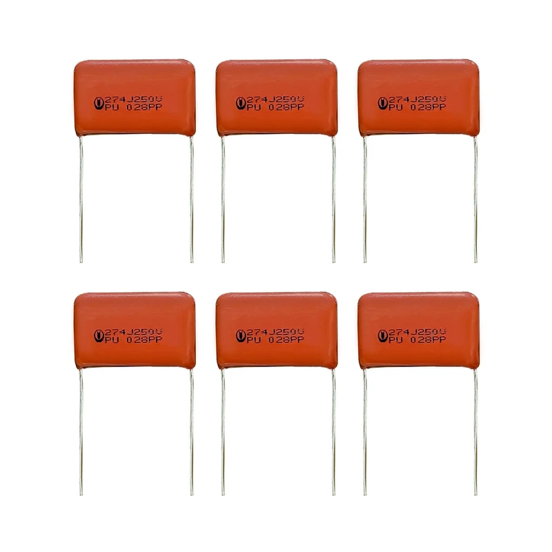 خازن 270 نانوفاراد 250 ولت مدل TPC-274250 بسته 6 عددی