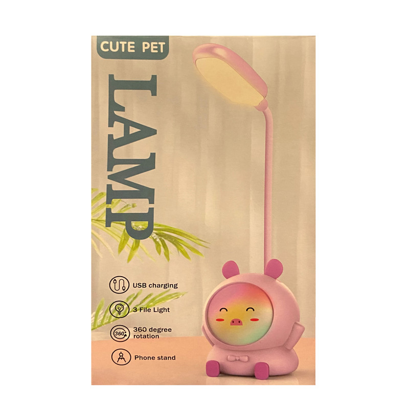 چراغ مطالعه مدل cute pet طرح هولدر موبایل