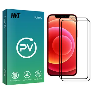 HVT PV glass Ceramics Screen Protector For Apple Iphone 12/12Pro Pack Of 2