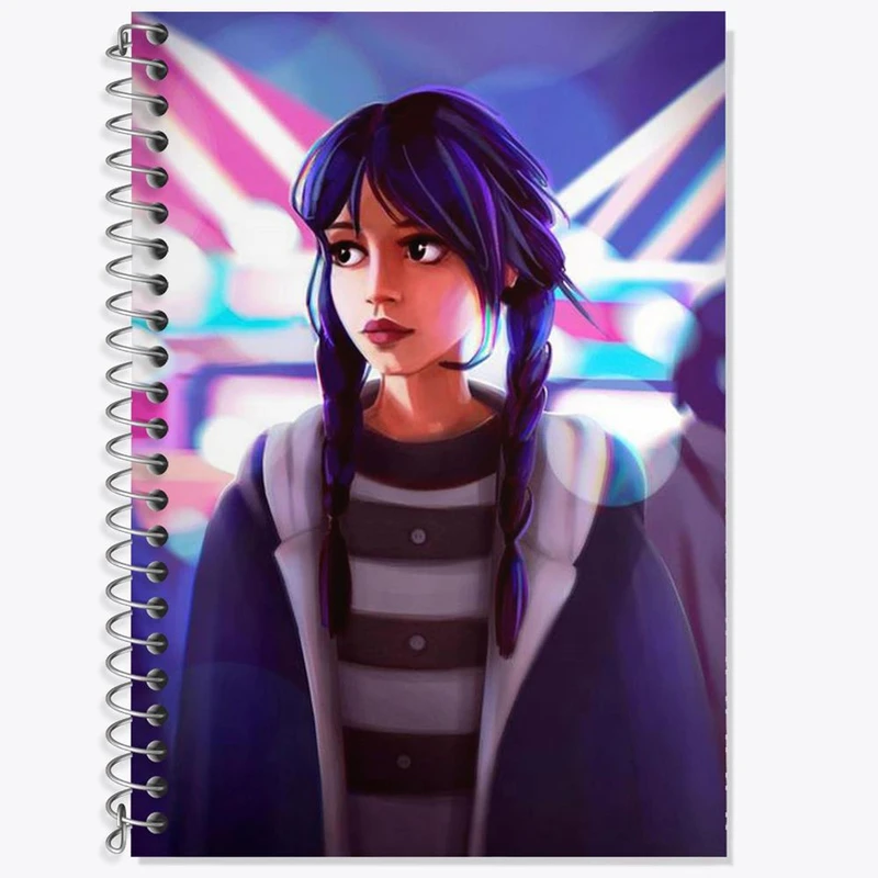 دفتر لغت 50 برگ خندالو مدل سریال ونزدی Wednesday کد 25298