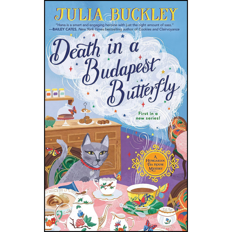 کتاب Death in a Budapest Butterfly  اثر Julia Buckley انتشارات Berkley