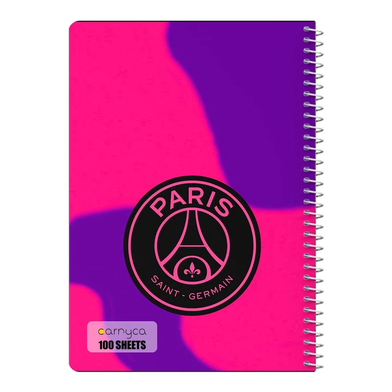 دفتر مشق 100 برگ سیمی کارنیکا طرح پاری سن ژرمن Paris Saint Germain کد 61057