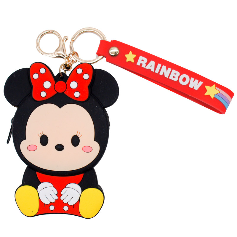 کیف هندزفری رامیلا مدل سیلیکونی فانتزی طرح Silicon_Minnie Mouse_5