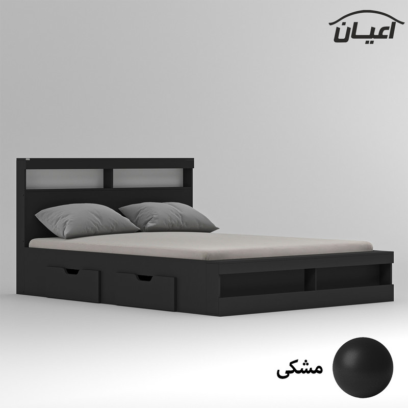 تخت خواب دونفره اعیان مدل FH703 سایز 160x200 سانتی متر