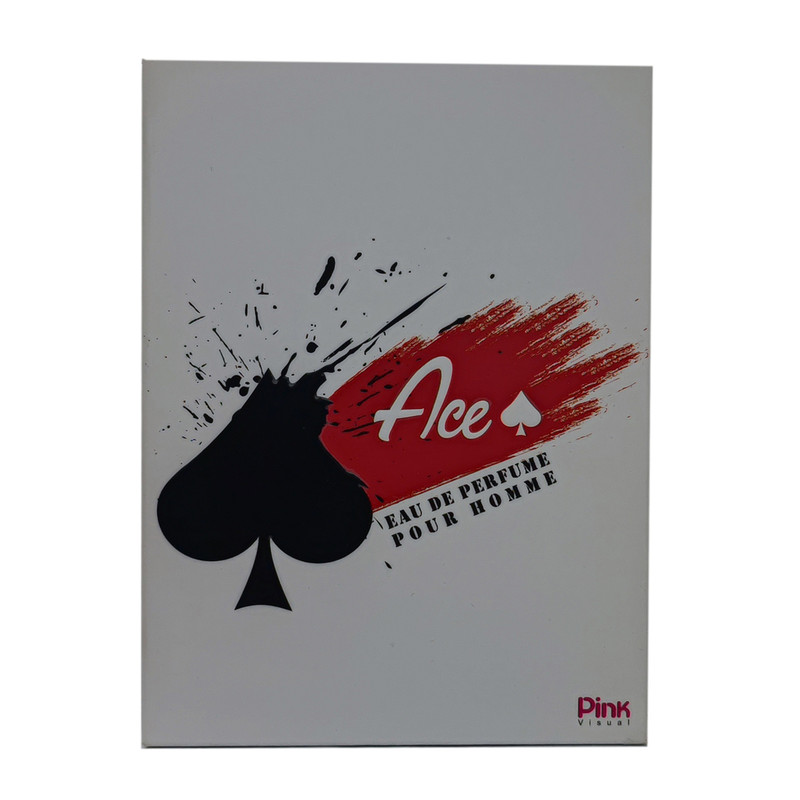 ادوپرفیوم مردانه پینک ویژوآل مدل ACE SPADE حجم 85 میلی لیتر ادوپرفیوم مردانه پینک ویژوآل مدل ACE SPADE حجم 85 میلی لیتر