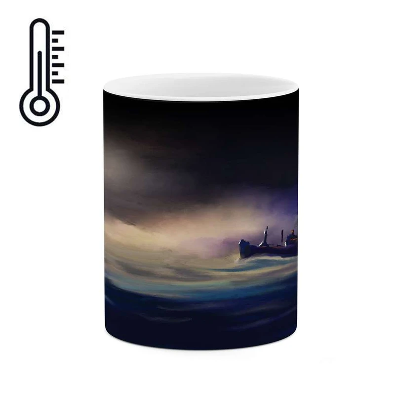 ماگ حرارتی کاکتی مدل نقاشی کد mgh13919