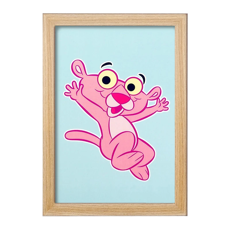 تابلو خندالو مدل پلنگ صورتی Pink Panther  کد 1400