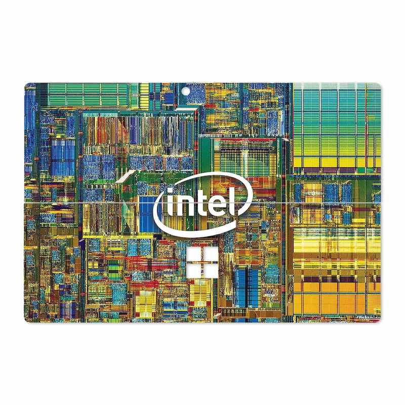 برچسب پوششی ماهوت مدل Intel Brand مناسب برای تبلت مایکروسافت Surface Pro 4 2015