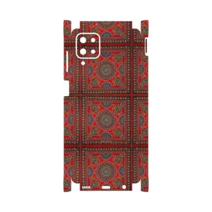 MAHOOT Embroidered Rug-FullSkin Cover Sticker for Samsung Galaxy A12 Nacho