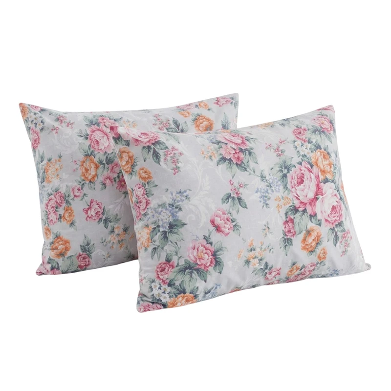 رو بالشی انگلیش هوم مدل Autumn Roses سایز 50x70 سانتی متر بسته 2 عددی